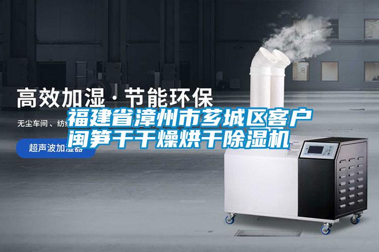 福建省漳州市薌城區(qū)客戶閩筍干干燥烘干除濕機