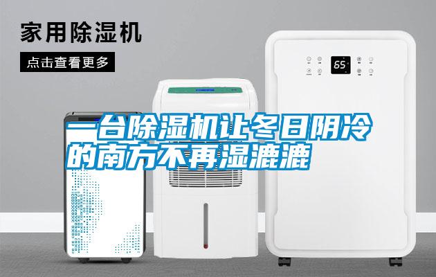 一臺(tái)除濕機(jī)讓冬日陰冷的南方不再濕漉漉
