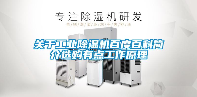 關于工業除濕機百度百科簡介選購有點工作原理