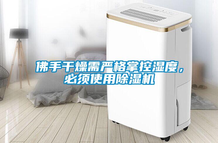 佛手干燥需嚴(yán)格掌控濕度，必須使用除濕機