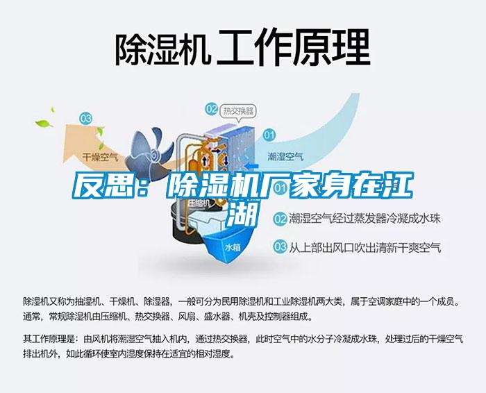 反思：除濕機(jī)廠家身在江湖