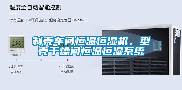制殼車間恒溫恒濕機(jī)，型殼干燥間恒溫恒濕系統(tǒng)