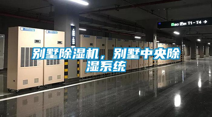 別墅除濕機，別墅中央除濕系統