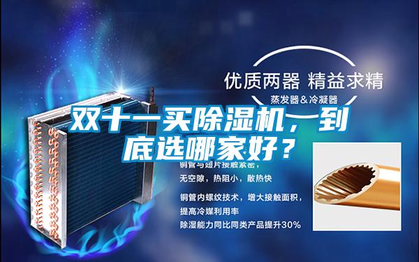 雙十一買(mǎi)除濕機(jī)，到底選哪家好？