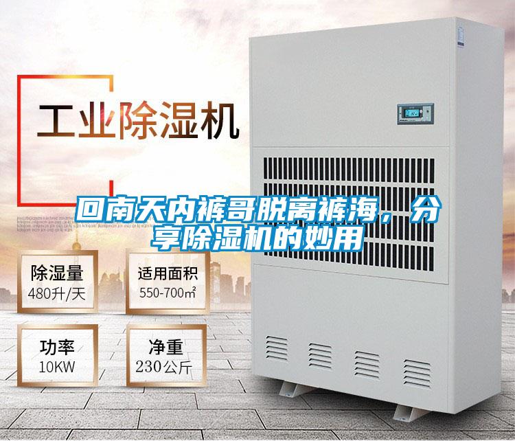 回南天內(nèi)褲哥脫離褲海，分享除濕機的妙用