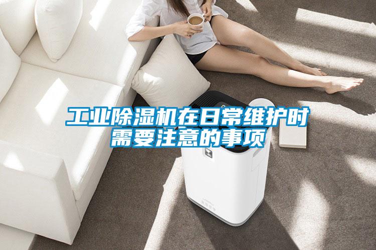 工業除濕機在日常維護時需要注意的事項