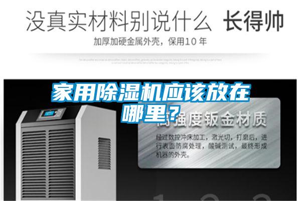 家用除濕機應(yīng)該放在哪里？