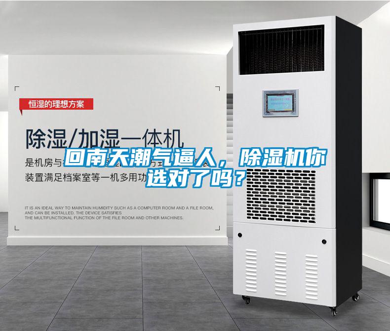 回南天潮氣逼人，除濕機你選對了嗎？