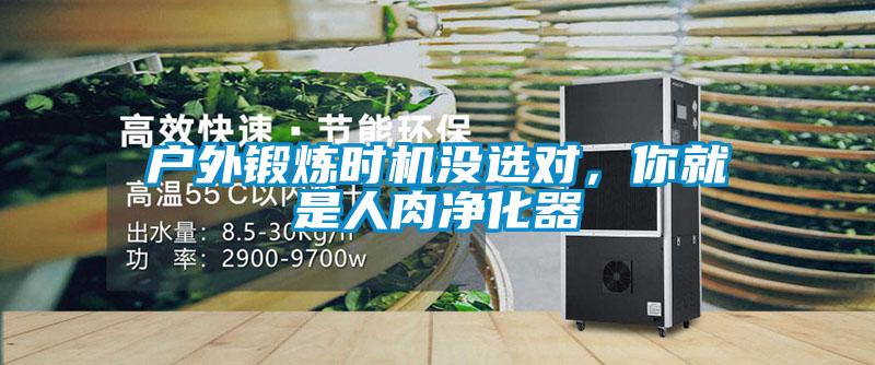戶外鍛煉時機沒選對，你就是人肉凈化器