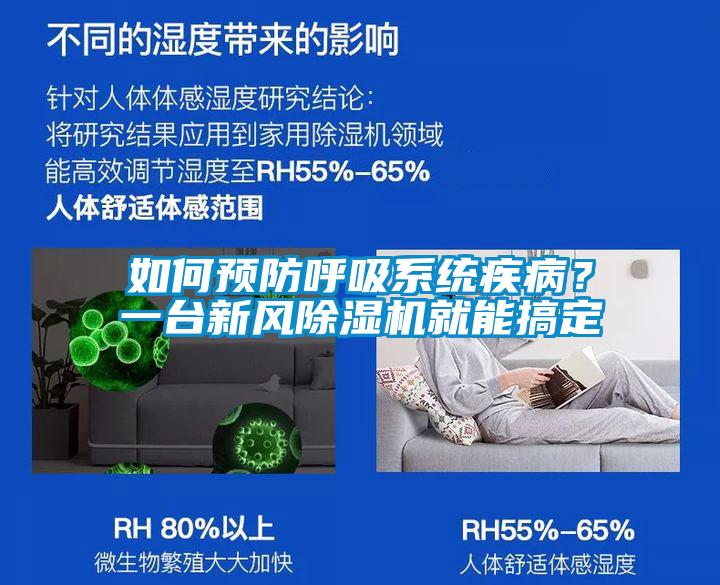如何預防呼吸系統疾病？一臺新風除濕機就能搞定