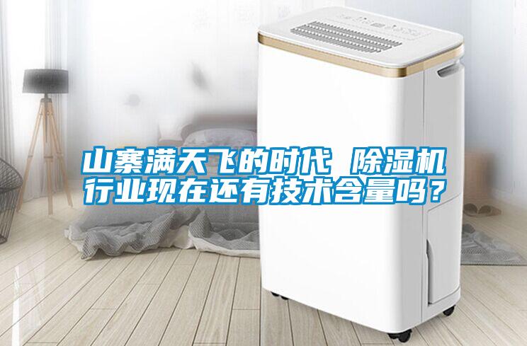 山寨滿天飛的時代 除濕機行業現在還有技術含量嗎？