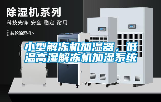 小型解凍機加濕器，低溫高濕解凍機加濕系統