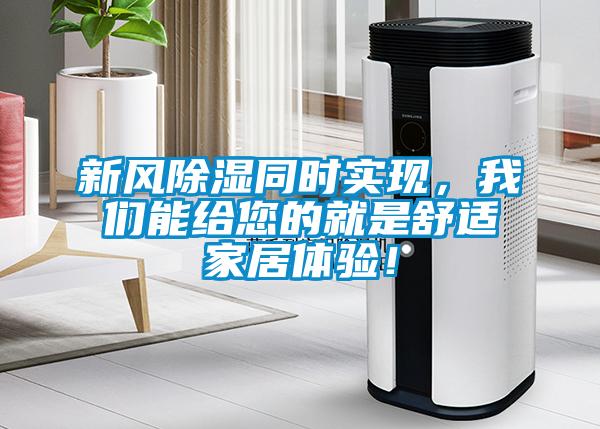 新風(fēng)除濕同時(shí)實(shí)現(xiàn)，我們能給您的就是舒適家居體驗(yàn)！