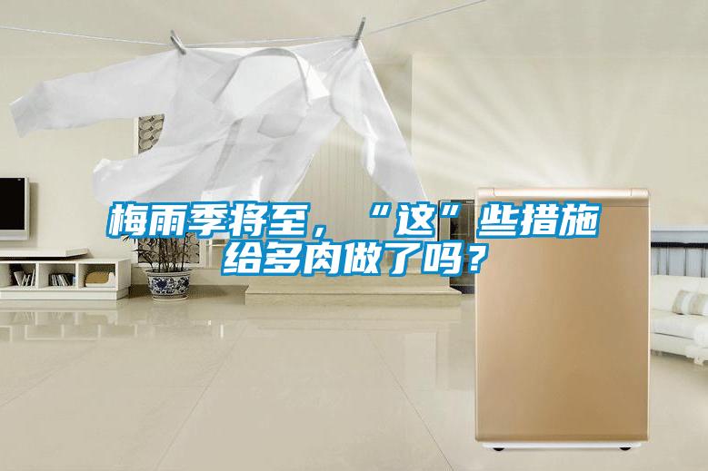 梅雨季將至，“這”些措施給多肉做了嗎？