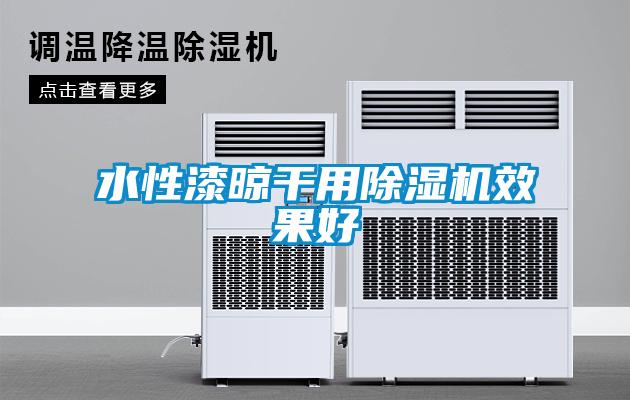 水性漆晾干用除濕機(jī)效果好