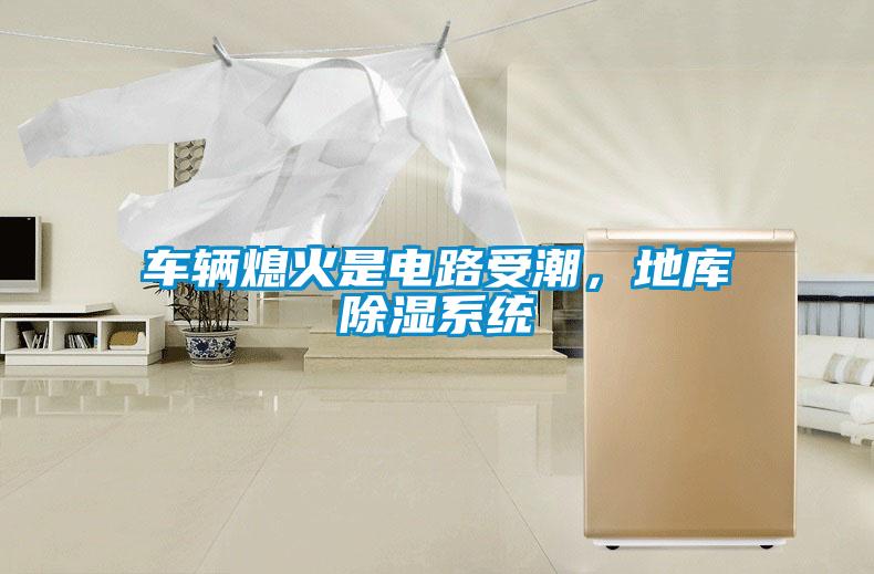 車輛熄火是電路受潮，地庫除濕系統