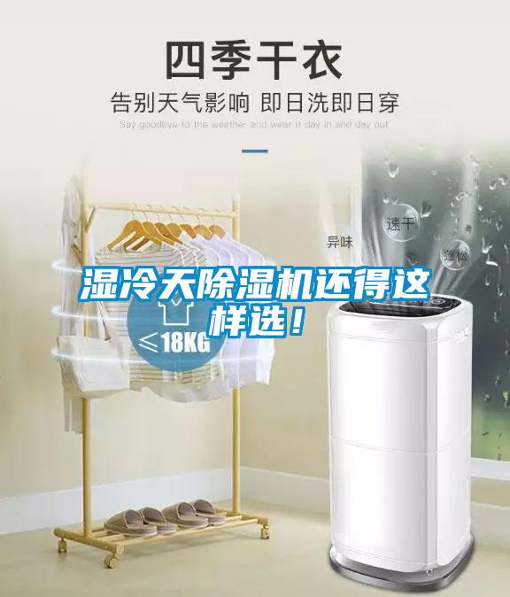 濕冷天除濕機還得這樣選！