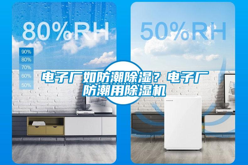 電子廠如防潮除濕？電子廠防潮用除濕機(jī)