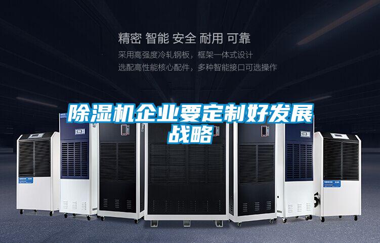 除濕機企業(yè)要定制好發(fā)展戰(zhàn)略