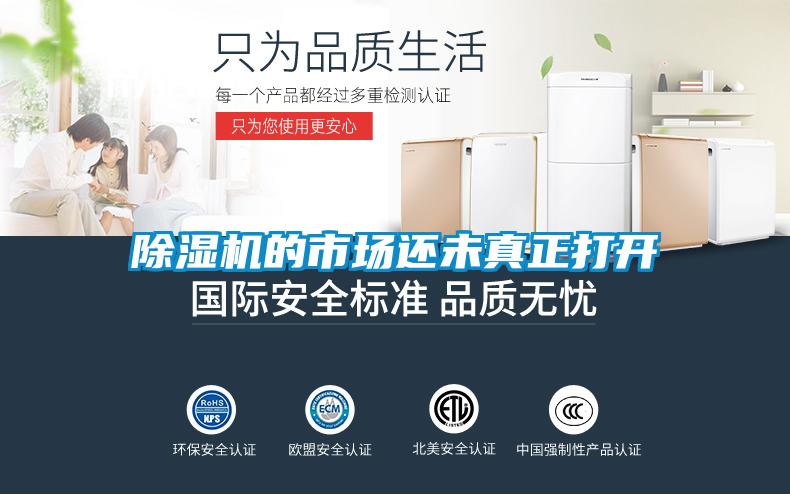 除濕機的市場還未真正打開