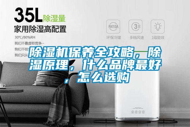 除濕機保養全攻略，除濕原理，什么品牌最好，怎么選購