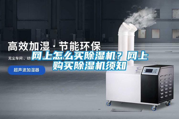 網(wǎng)上怎么買除濕機(jī)？網(wǎng)上購買除濕機(jī)須知