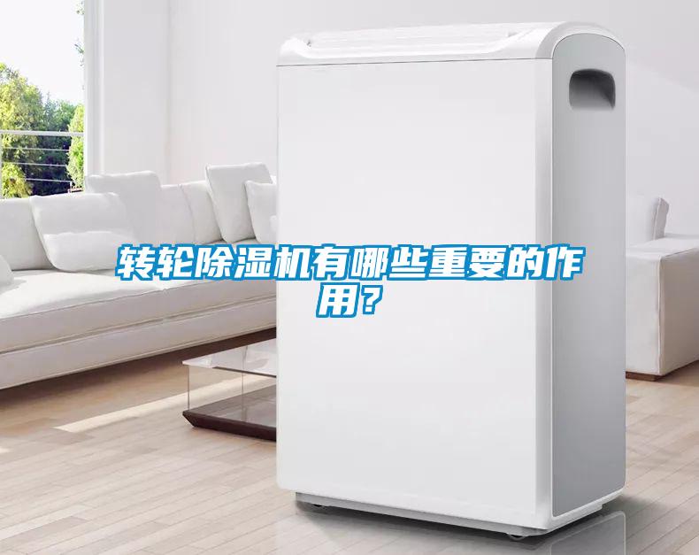 轉輪除濕機有哪些重要的作用？