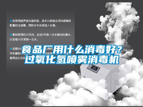 食品廠用什么消毒好？過氧化氫噴霧消毒機
