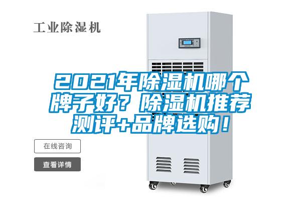 2021年除濕機哪個牌子好？除濕機推薦測評+品牌選購！