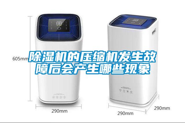 除濕機的壓縮機發(fā)生故障后會產(chǎn)生哪些現(xiàn)象
