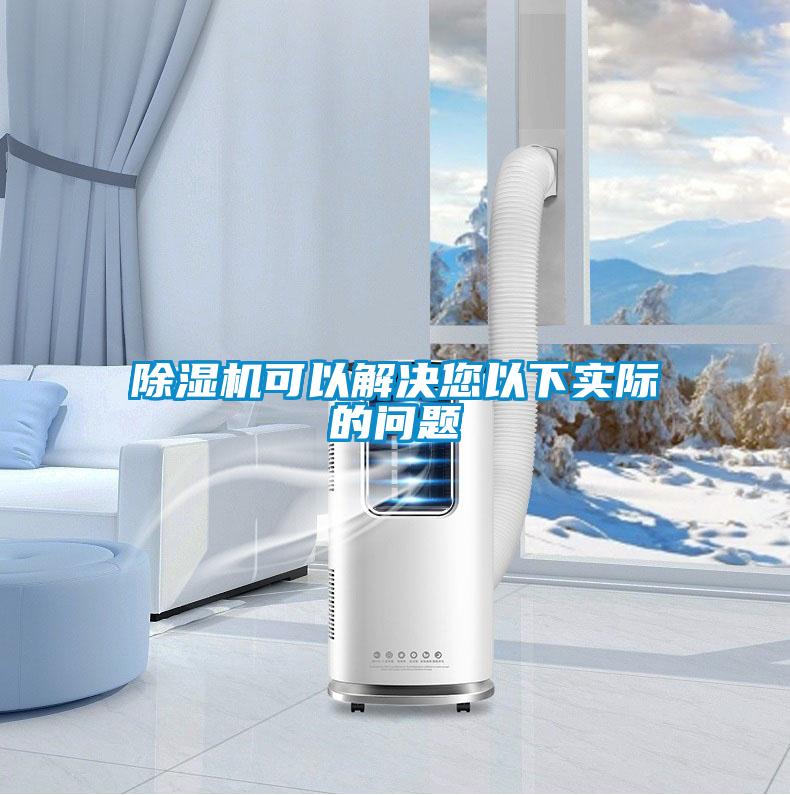 除濕機可以解決您以下實際的問題