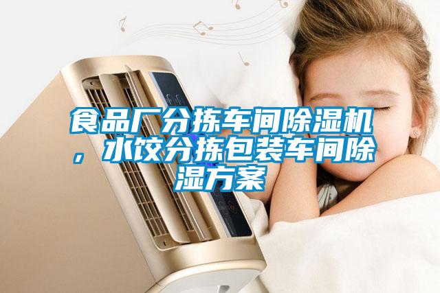 食品廠分揀車間除濕機(jī)，水餃分揀包裝車間除濕方案