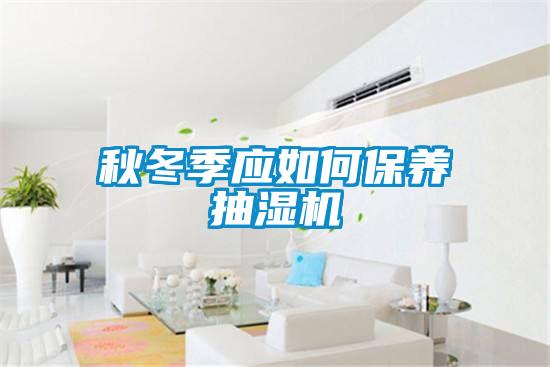 秋冬季應(yīng)如何保養(yǎng)抽濕機(jī)