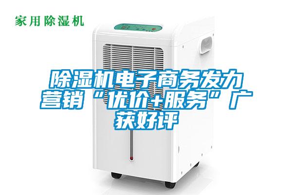 除濕機電子商務發力營銷“優價+服務”廣獲好評