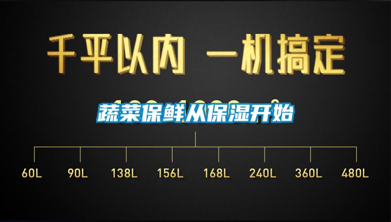 蔬菜保鮮從保濕開始