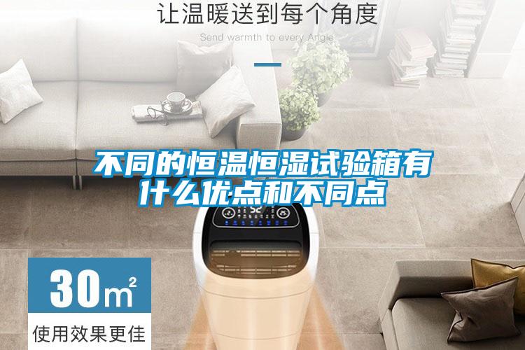不同的恒溫恒濕試驗箱有什么優(yōu)點和不同點