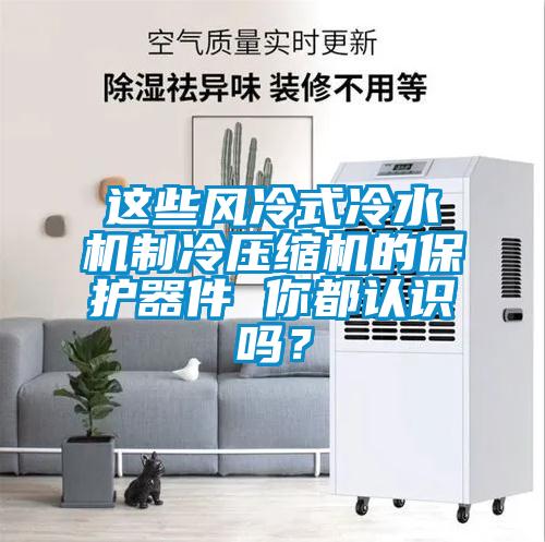 這些風冷式冷水機制冷壓縮機的保護器件 你都認識嗎？