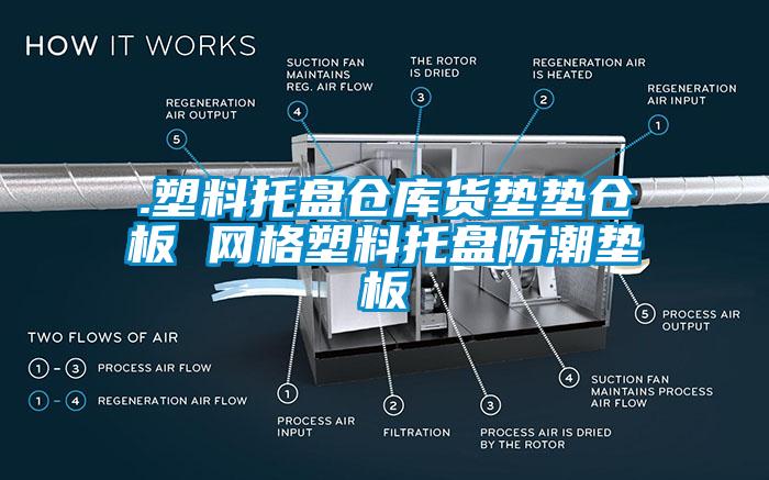 .塑料托盤倉庫貨墊墊倉板 網格塑料托盤防潮墊板