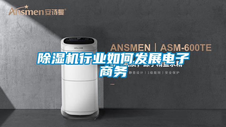 除濕機行業如何發展電子商務