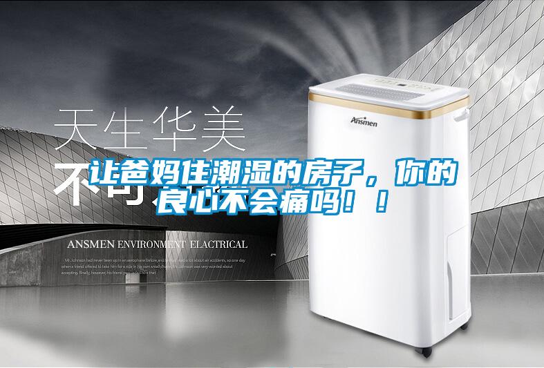 讓爸媽住潮濕的房子，你的良心不會痛嗎！！