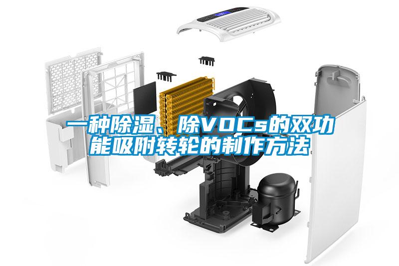 一種除濕、除VOCs的雙功能吸附轉輪的制作方法