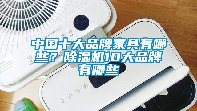 中國十大品牌家具有哪些？除濕機10大品牌有哪些