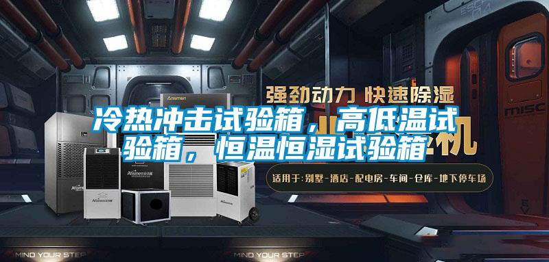 冷熱沖擊試驗箱，高低溫試驗箱，恒溫恒濕試驗箱