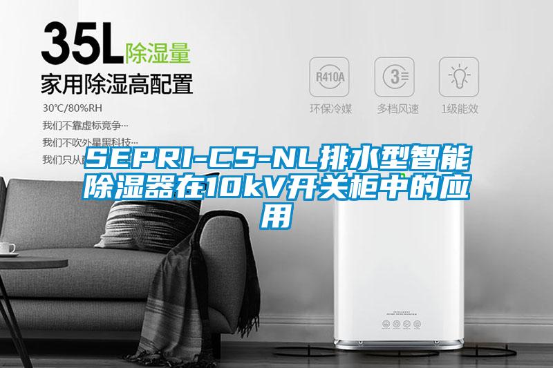 SEPRI-CS-NL排水型智能除濕器在10kV開關(guān)柜中的應(yīng)用