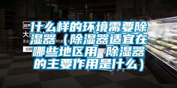 什么樣的環(huán)境需要除濕器（除濕器適宜在哪些地區(qū)用 除濕器的主要作用是什么）