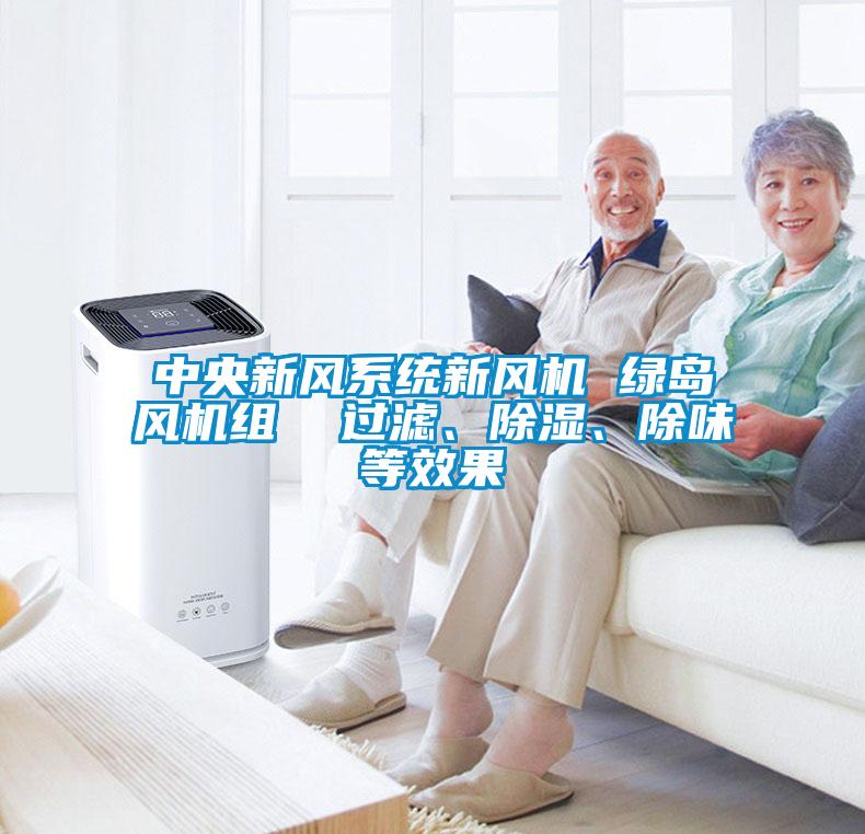 中央新風(fēng)系統(tǒng)新風(fēng)機(jī) 綠島風(fēng)機(jī)組  過濾、除濕、除味等效果