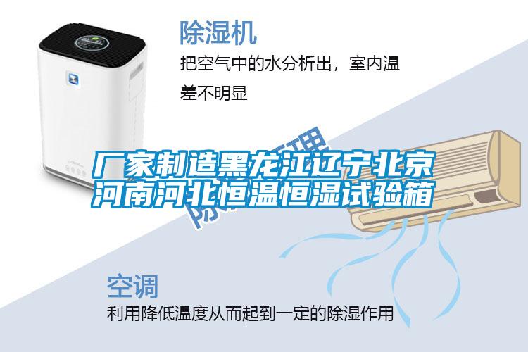 廠家制造黑龍江遼寧北京河南河北恒溫恒濕試驗(yàn)箱