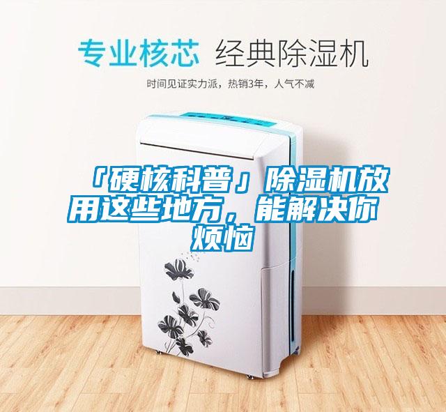 「硬核科普」除濕機(jī)放用這些地方，能解決你煩惱