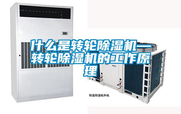 什么是轉(zhuǎn)輪除濕機(jī)—轉(zhuǎn)輪除濕機(jī)的工作原理