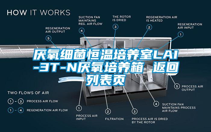 厭氧細菌恒溫培養室LAI-3T-N厭氧培養箱 返回列表頁